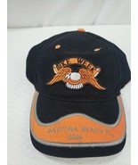 Bike Week 2006 Baseball Hat Men&#39;s Adjustable Blk/Or/Wh Pre-Owned - $19.17 CAD