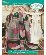 Needlecraft Shop Crochet Pattern 972041 Double Hearts Afghan Collectors Series - $2.99