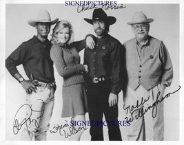 Walker Texas Ranger Cast Signed Rp Photo Chuck Norris + - £11.74 GBP