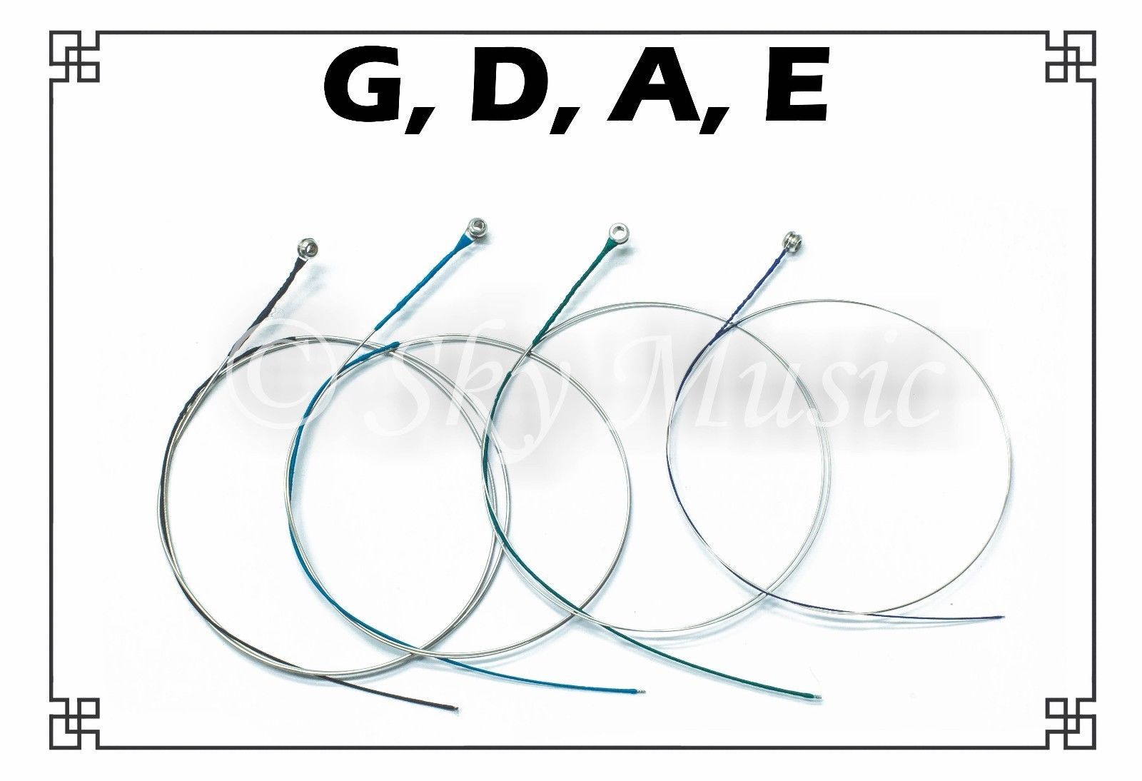 Paititi String Steel Core Beginner Level String Set 1/10 Size Violin Hi ... - $6.99