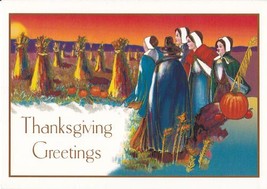 Greeting Card Thanksgiving &quot;Thanksgiving Greetings&quot;  - £1.99 GBP
