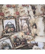 18 Sheets Vintage Style Victorian Ladies Paper Collage Scrapbook Junk Jo... - £7.73 GBP