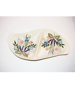 Red Wing Pottery Country Gardens Divided Serving Dish Anniversary Blank ... - £21.54 GBP