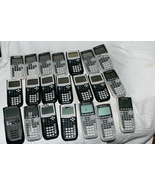 lot 21 various texas instruments ti-84 plus / more calculators for repai... - $267.25 CAD