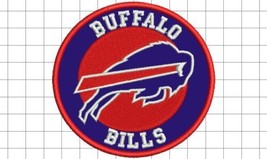 BUFFALO BILLS 3.5” SEW/IRON PATCH EMBROIDERED NFL FOOTBALL JOSH ALLEN &amp; ... - £5.50 GBP