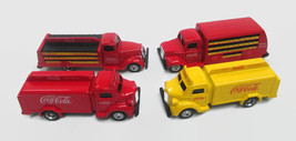 Coca-Cola 2 MotorCity Bottling Trucks-1937 and 1938, or 1947 Red and Yellow 1:87 - £15.80 GBP
