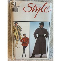 Style Misses Jacket Coat Scarf Sewing Pattern sz 14-20 1152 - uncut - £8.59 GBP