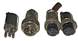 4pc Microphone Plug Assorted Ham radio MICROPHONE PLUG / CB Radio Connec... - $9.37