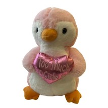 Dan Dee Collectors Choice Penguin Stuffed Animal Too Much Cute Plush Valentine - £5.91 GBP