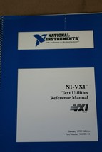 National Instruments NI-VXI Text Utilities Reference Manual - £23.33 GBP