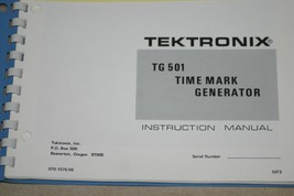 TEK TG 501 Time Mark Generator Instruction Manual - £19.74 GBP