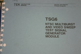 TEK TSG6  NTSC Linearity Test Signal Generator  Instruction Manual - £23.62 GBP