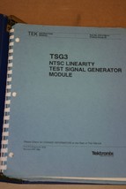 TEK TSG3  NTSC Linearity Test Signal Generator  Instruction Manual - $29.65