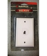 RADIO SHACK GOLD-PLATED RJ-11/RJ-14 WALL PLATE - 279-204 0204 - $93.85 MXN
