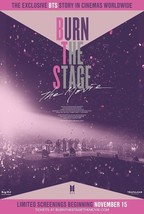 Burn the Stage The Movie Poster BTS Korean Music K-Pop Band Art Print 24x36&quot; - £9.40 GBP+