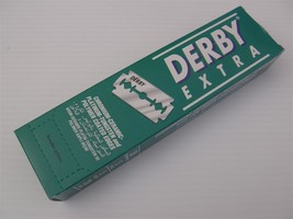 100 DERBY double edge razor blades DE platinum coated - £8.16 GBP