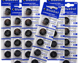 30X BlueDot batteries CR2032 DL2032 ECR2032 5004LC 3 Volt Button Cell Ba... - $17.99