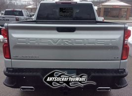 AnyStickerYouWant - Rear Middle Window Distressed American Flag Decal Fi... - $14.99