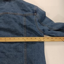 CAVALINI Denim Collection DJK196M Women’s Blue Crop Frayed Jacket Size Small image 8