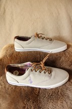 Women&#39;s Baby Phat Gray Lace-Up Canvas Sneaker ~10~ 1020004G88 - £11.95 GBP