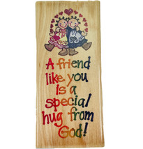 Rubber Stamp A Friend Like You Is A Special Hug From God N006 Stampendou... - $6.87