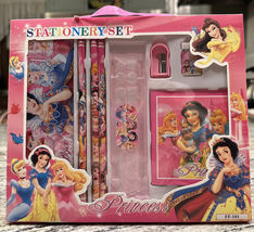 Disney Princess Stationery Set with 6 items included - £9.41 GBP