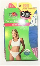 Fruit of the Loom Womens 5pk Hi-Cuts Underwear Size 6 NWT - £9.57 GBP