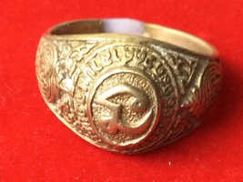 Vintage Old LP Sawat Wat SalaPoon Magic Ring Top Rare Amulet Protective Talisman - £31.96 GBP