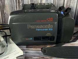 VTG 90s Panasonic PV-IQ5050 Handheld Camcorder Palmcorder IQ w/ Remote - READ! - £11.37 GBP