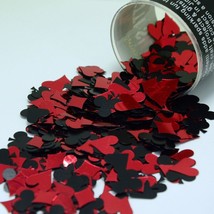 Confetti MultiShape - Black Jack - 2 Pchs or 1/2 lbs - FREE SHIP (8428) - $8.41+