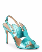 Charlotte Olympia Size 36, 6 High Spirits Sandals Turquoise NWOB - $109.99