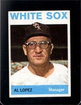 1964 Topps #232 Al Lopez Vg+ White Sox Mg *X60700 - £3.31 GBP