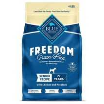 Freedom Grain-Free Senior Dry Dog Food, Chicken &amp; Potatoes, 4-lb. Bag - $28.97