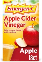 Emergen-C Apple Cider Vinegar Vitamin C Fizzy Drink Mix, Dietary Supplement for  - £22.32 GBP