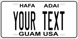 Guam 1980-82 Personalized Customs Novelty Tag Vehicle Car Auto License Plate - £13.18 GBP