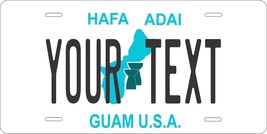 Guam 1986-93 Personalized Customs Novelty Tag Vehicle Car Auto License Plate - £13.18 GBP