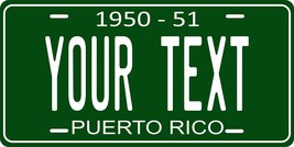 Puerto Rico 1950 Personalized Customs Novelty Tag Vehicle Car Auto Licen... - $16.75