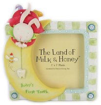 The Land of Milk &amp; Honey &#39;Baby&#39;s First Tooth&#39; Frame by Enesco - $9.89