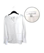 Fourteenth Place Women’s White Long Sleeve Top XXL Casual Lightweight Shirt - $13.51