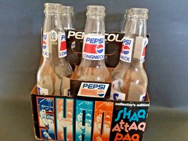 Pepsi Shaq Attaq Paq 1992-93 6-Pack Basketball Longneck Bottles - £10.38 GBP