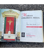 Marion Children&#39;s Mass Book Sister Mary Theola 1964 Illustrated Pencil W... - £8.40 GBP