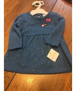 Falls Creek Baby Girls Cotton Dress Size 0-3 Mos  NWT Ships N 24h - $244.24 MXN