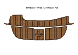 1998 Sea Ray 330 SD Swim Platform Pad Boat EVA Foam Faux Teak Deck Floor... - $8,834.79 MXN
