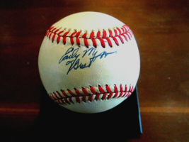 Early Gus Wynn 300 Win Club Indians Hof Signed Auto Vintage Oal Baseball Hofs - £156.90 GBP