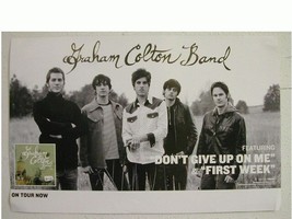 Graham Colton Two-Sided Band Poster The Promo-
show original title

Orig... - $17.92