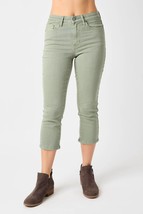 Judy Blue garment dyed capri pants in Sage - £35.31 GBP