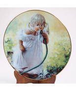 Vintage Sue Etem Plate &quot;Renee&quot; Playful Memories Hand-Signed Hackett Plat... - $14.47