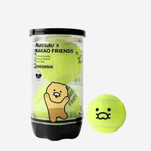 Nassau x Kakao Friends Choonsik Tennis Ball Racquet 2 Balls / 1 Can Yell... - $21.68