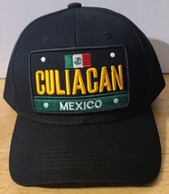 Culiacan Mexico State Mexican Flag Baseball Cap Hat ( Black ) - £9.11 GBP