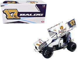 Winged Sprint Car #17B Bill Balog &quot;Anderson&#39;s Pure Maple Syrup&quot; B Squared Motors - $144.20